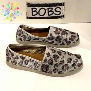 Bobs by Skechers Alpargata Animal Print Sz 8.5. Gently used.